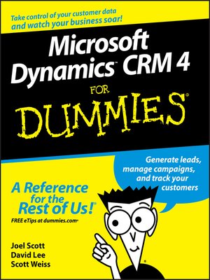 cover image of Microsoft Dynamics CRM 4 For Dummies